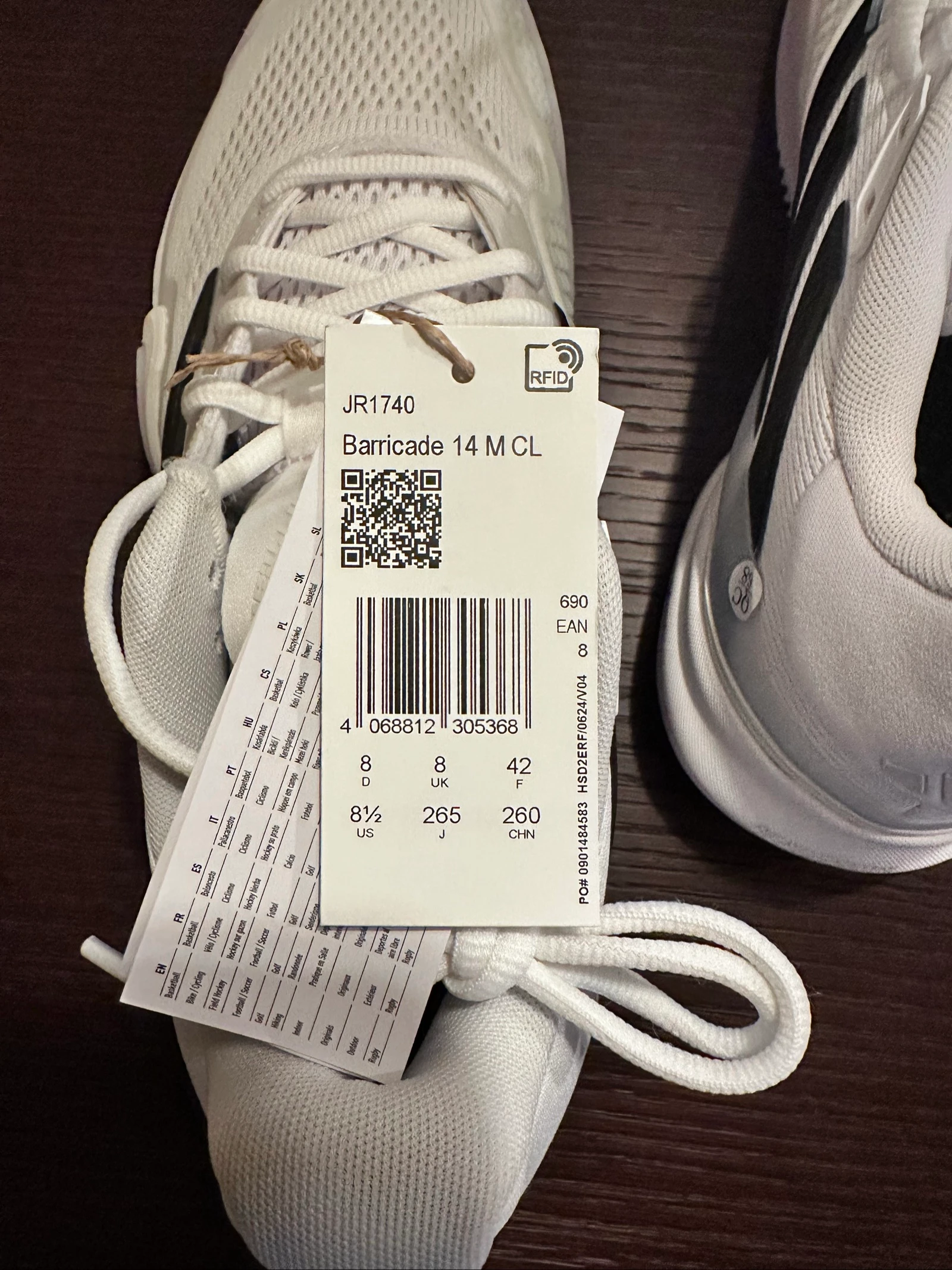 Adidas Barricade 14 Talla 42 – photo 7